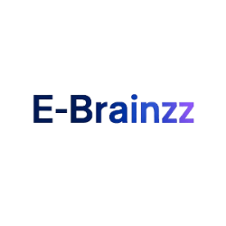 E-Brainzz logo on a white background